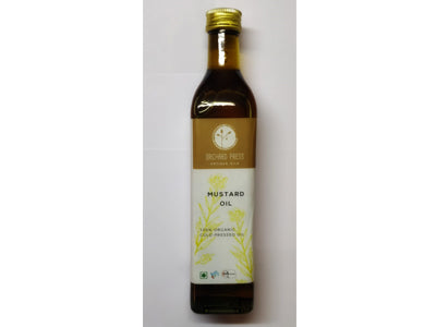 Organic Cold-Pressed Mustard Oil (Orchard Press)