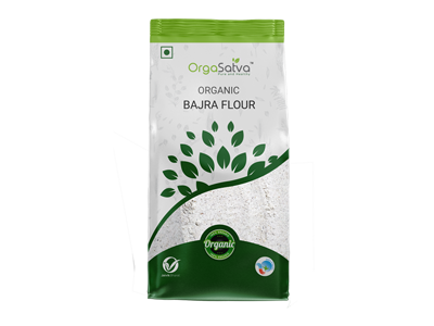 Organic Bajra Flour (Orgasatva)