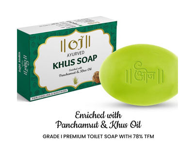 Khus Soap (OJ Ayurved)