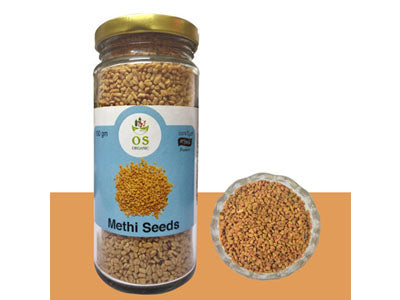 Buy Best Organic Fenugreek Seeds/Methi Bottle Online At Orgpick