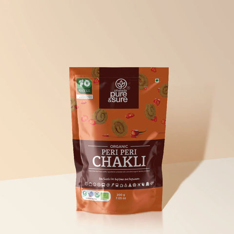 Organic Chakli Peri Peri (Pure&Sure)