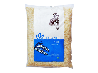 Organic Brown Basmati Rice (Pure&Sure)