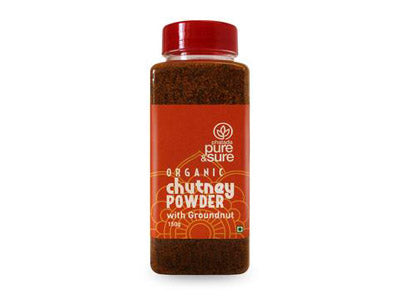Organic Chutney Powder - Groundnut (Pure&Sure)