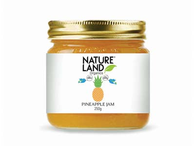 Organic Pineapple Jam (Nature-Land)