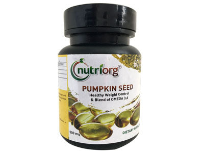 Shop Pumpkin seed Oil Soft Gel Capsule Online