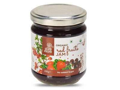 Buy Best Organic Red Fruits Jam Online