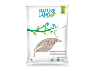 Organic Red Rice Poha (Nature-Land)