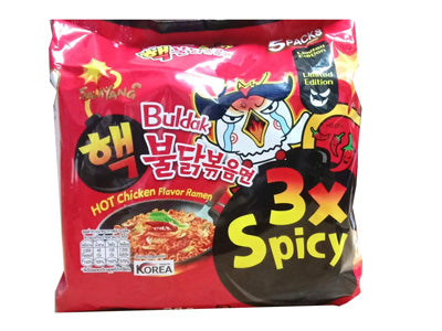 3X Spicy Noodles (SAMYANG)