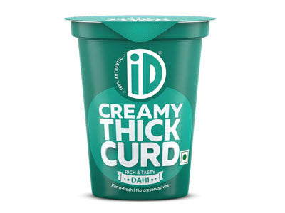 Order iD Fresh Natural Creamy Thick Curd Online at Orgpick