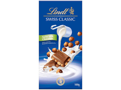 Swiss Classic Hazelnut Chocolate (Lindt)