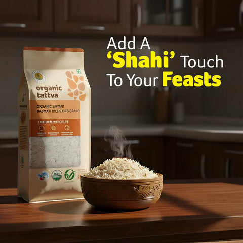 Organic Biryani Basmati Rice (Organic Tattva)