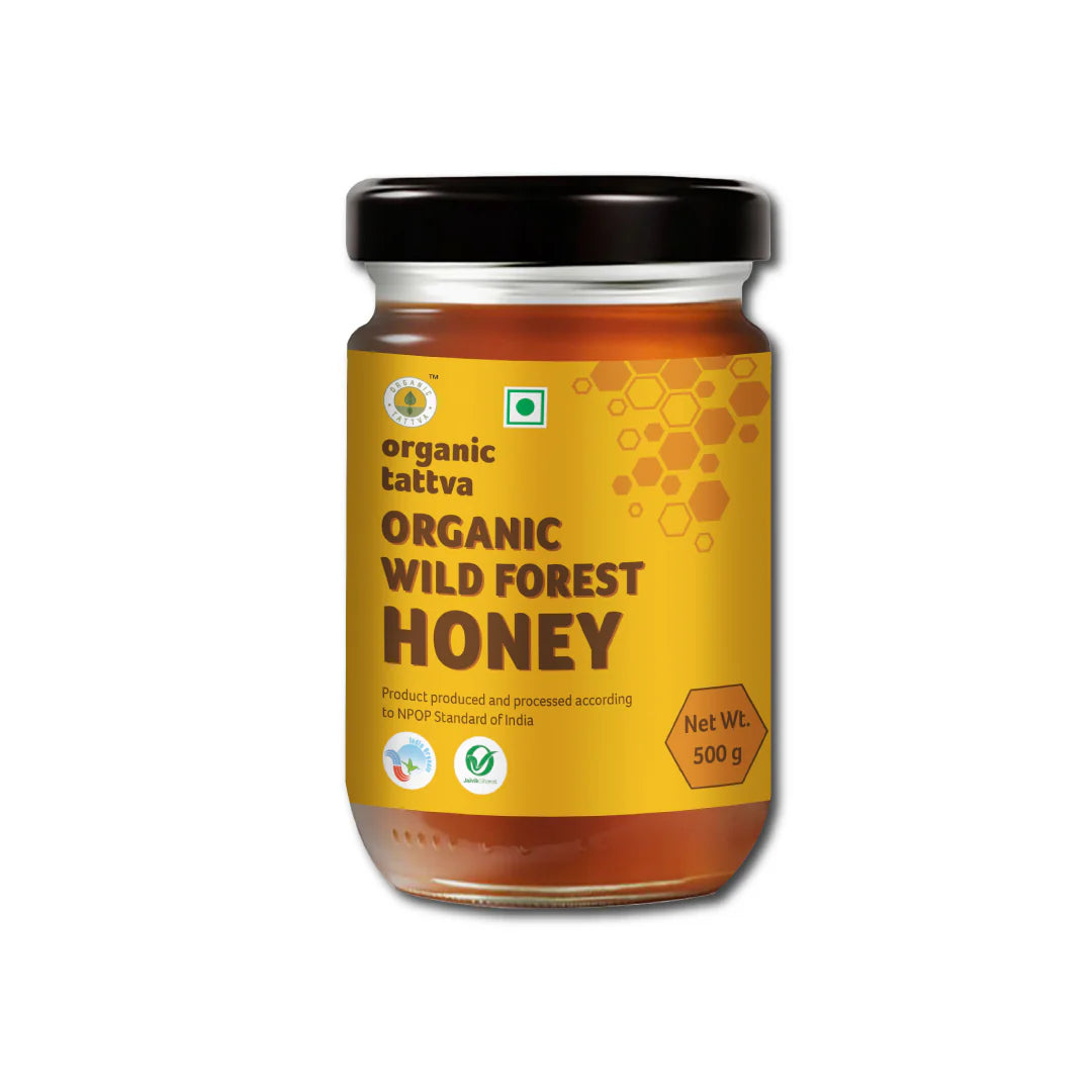 Organic Wild Forest Honey (Organic Tattva)