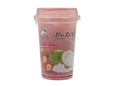 Dolphine Juice Nata De Coco Straberry (COCO CADO)