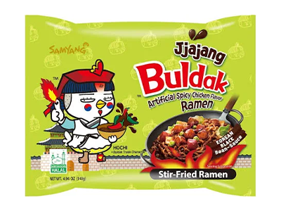 Hot Pepper Jjajang Noodles (SAMYANG)