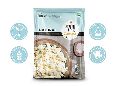 Instant Popcorn Natural (4700BC)