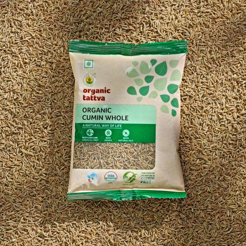 Organic Cumin Whole (Organic Tattva)