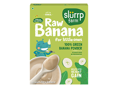 Raw Banana 100% Green Banana Powder (Slurrp Farm)
