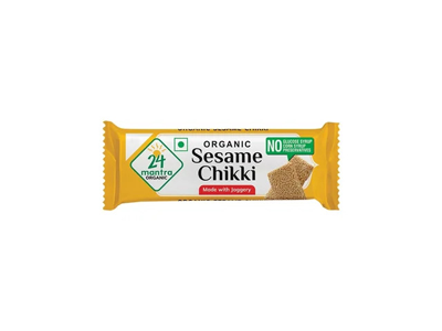 Organic Sesame Bar/Til Chikki (24 Mantra)