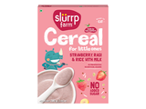 Cereal-Strawberry Ragi & Rice with Milk (Slurrp Farm)