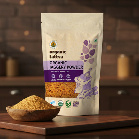 Organic Jaggery Powder (Organic Tattva)