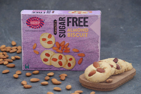 Sugar-Free Almond Biscuit (Karachi Bakery)