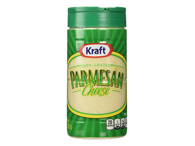 100 % Grated Parmesan Cheese (Kraft)