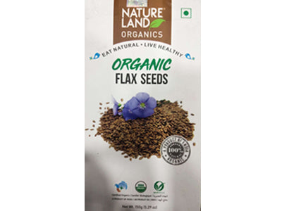 Organic Flax Seeds (Nature-land)