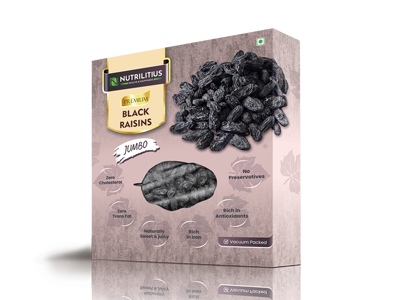 Natrual Black Raisins (Nutrilitius)