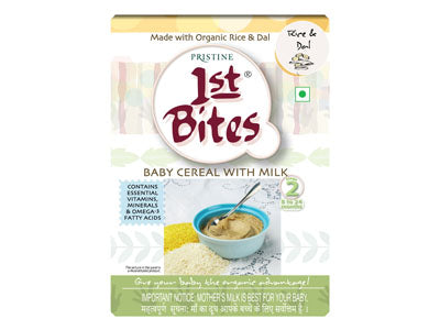 Organic 1st Bites - Rice & Dal (Pristine)