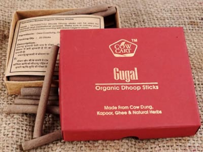 Buy Cow Cart Organic Gugal Dhoop Sticks Online