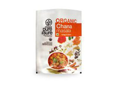 Buy Pure & Sure Organic Chana Masala Online,100gm-Orgpick