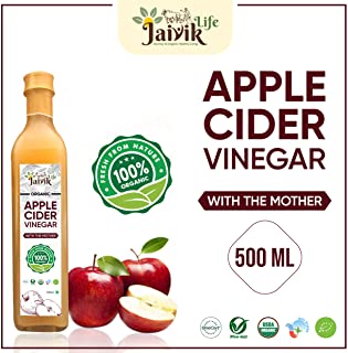 Buy Jaiviklife Organic Apple Cider Vinegar (ACV),500ml
