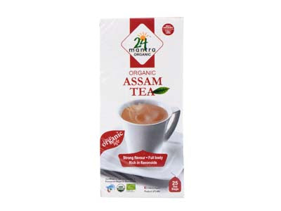Pack of Certified Organic Assam Tea By 24Mantra at Orgpick.com