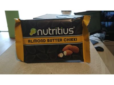 Almond Butter Chikki (Nutritius)