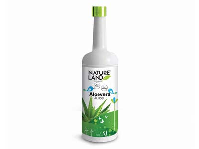 Organic Aloevera Juice (Nature-Land)