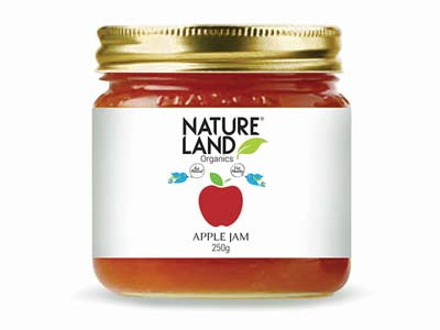 Organic Apple Jam (Nature-Land)