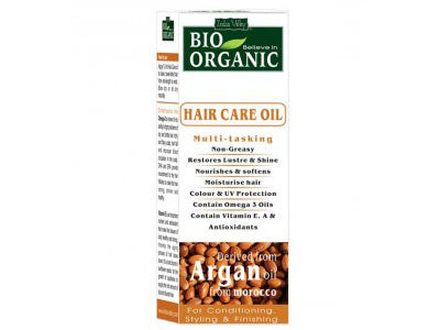 Buy Organic Argan Hair Oil Serum (Indus Valley) -Orgpick.com