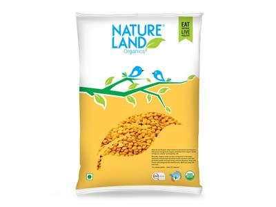 Organic Arhar Dal (Nature-Land)