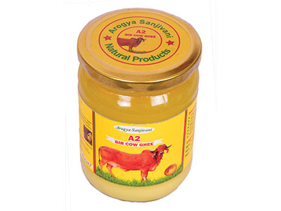 Arogya Sanjeevani A2 Gir Cow Bilona Ghee