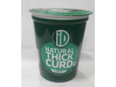 Order iD Fresh Natural Thick Curd Online at Orgpick