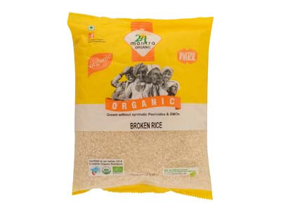 Certified Organic BROKEN RICE  by 24Mantra-Orgpick.com