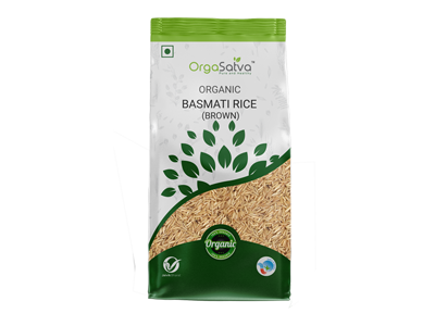 Organic Basmati Rice Brown (OrgaSatva)