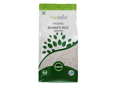 Organic Basmati Rice White (OrgaSatva)