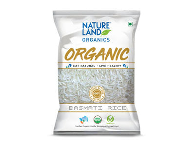 Buy Natureland's Organic Regular Basmati Rice Online At Orgpick