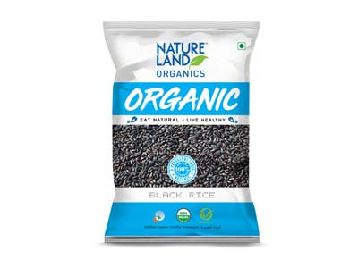 Organic Black Rice (Nature-Land)