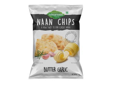 Butter Garlic Naan Chips (WinGreens)
