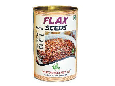 Buy Natural Flax Seeds-Roasted online at Orgpick