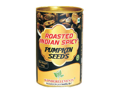 Roasted Indian Spicy Pumpkin Seeds (WonderElements)