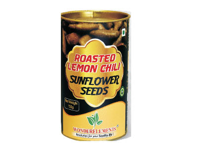 Buy Natural Roasted Lemon Chili Sunflower Seeds online at Orgpick