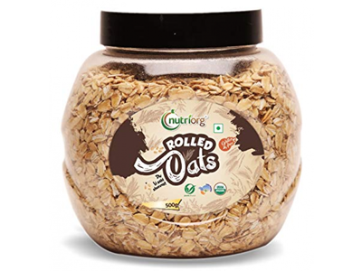 Buy Best Quality Certified Organic Rolled Oats Online from Orgpick